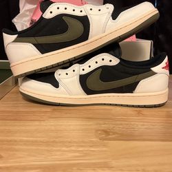 Jordan 1 Low Travis Scott Olive