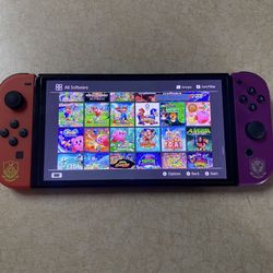 NINTENDO SWITCH OLED With 120 Switch Games
