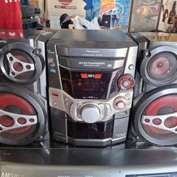 Panasonic Cd Tape And Stereo Receiver