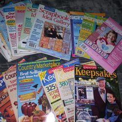 Scrapbook & Crafting Books And Magazines