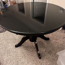 Black Dining Table