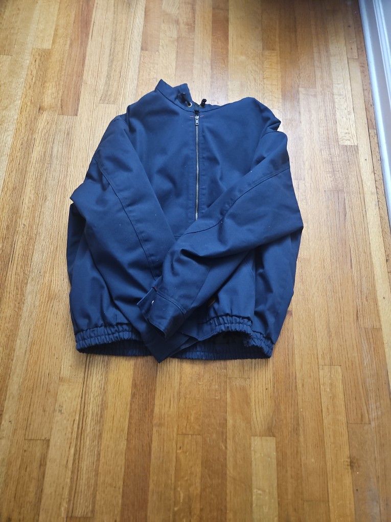 Navy Blue Rain Coat