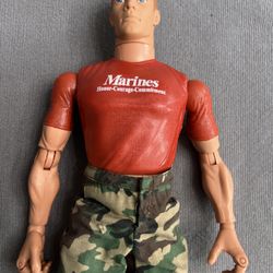 Hasbro 1996 Pawtucket GI JOE Marines Doll Action Figure
