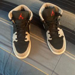 Jordan 1 Mids And BKE Buckle Jeans 