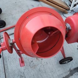 Cement Mixer 1-1/4 Cubic Ft