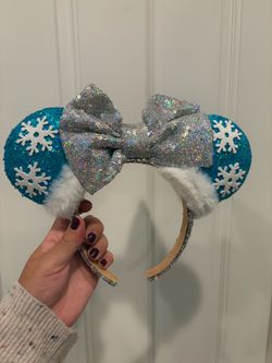 Elsa winter Disney ears