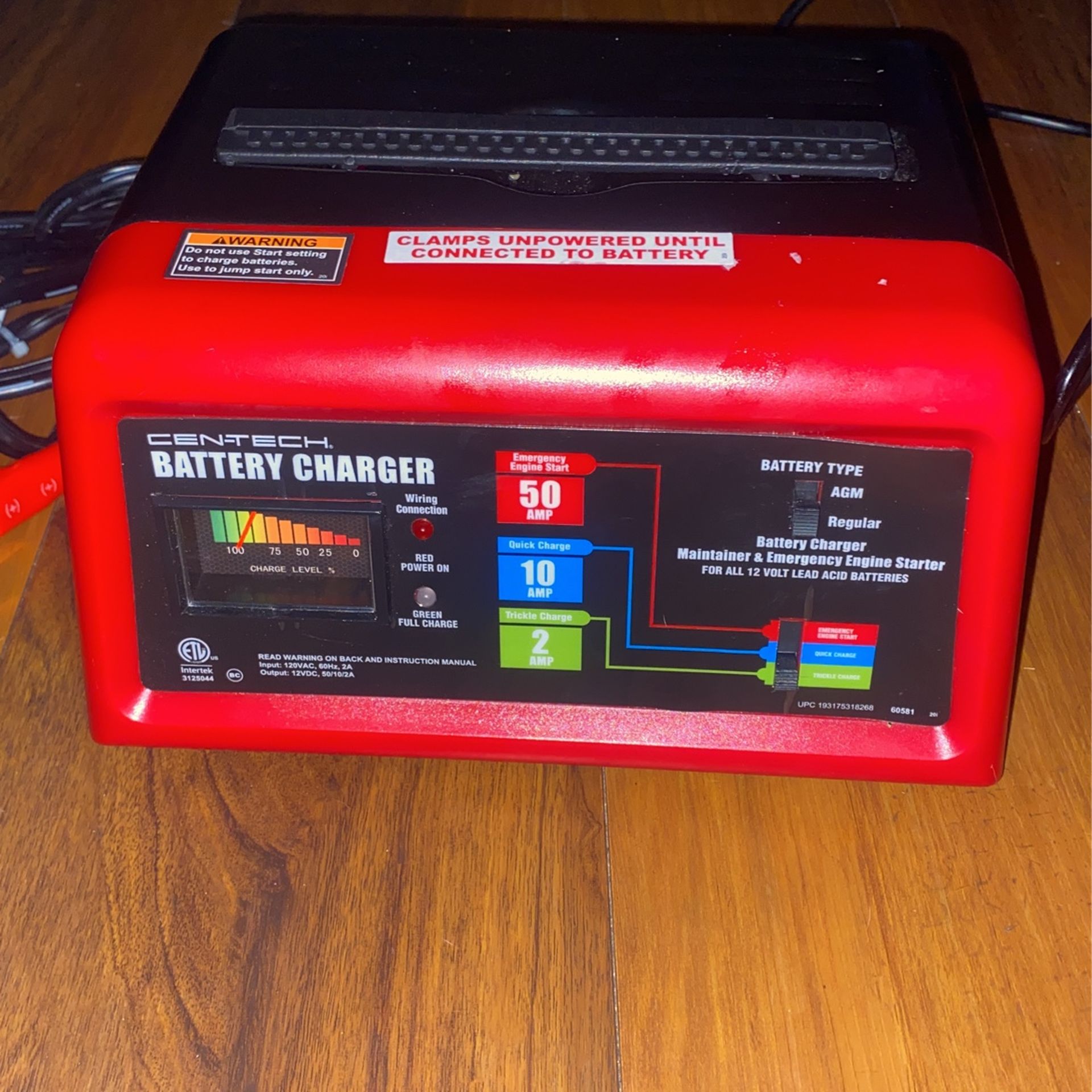 Centech Battery Charger