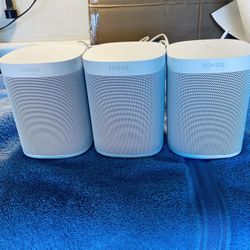 Sonos speakers.  ( $ 20 EACH )