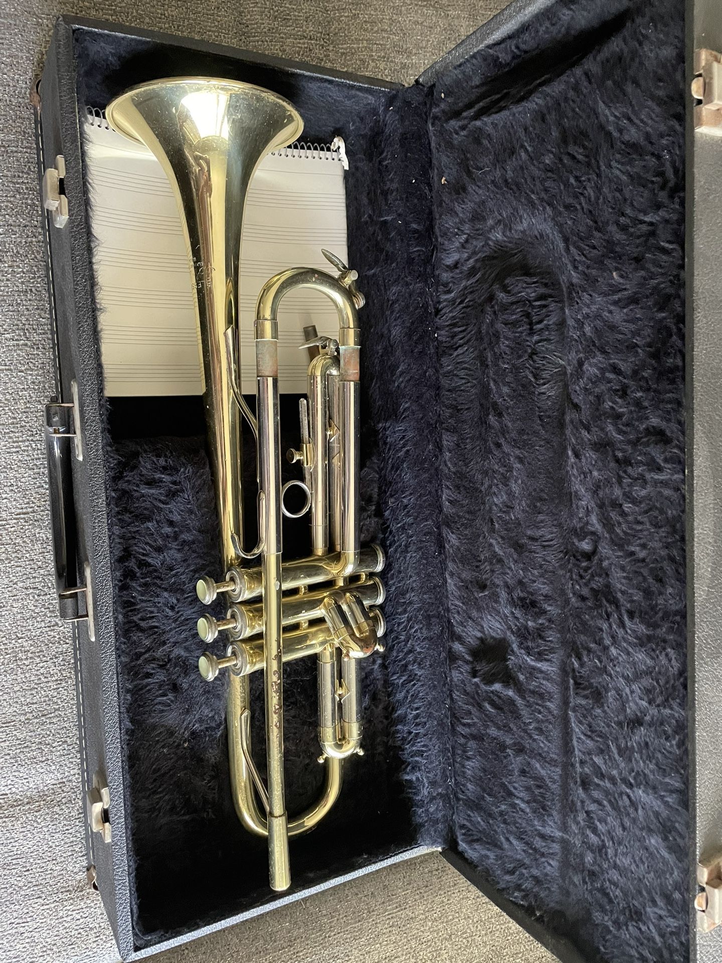 Trumpet & Case- Blessing Scholastic Elkhart Ind USA