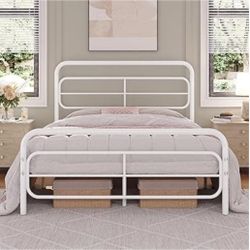 Queen Bed Frame With Mattress