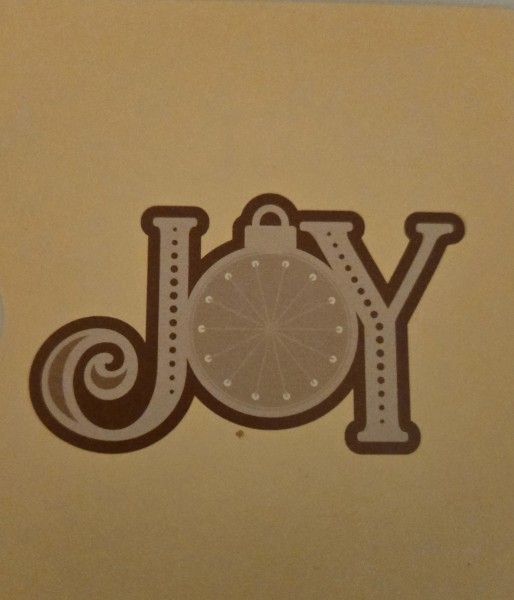 Christmas  JOY DIE