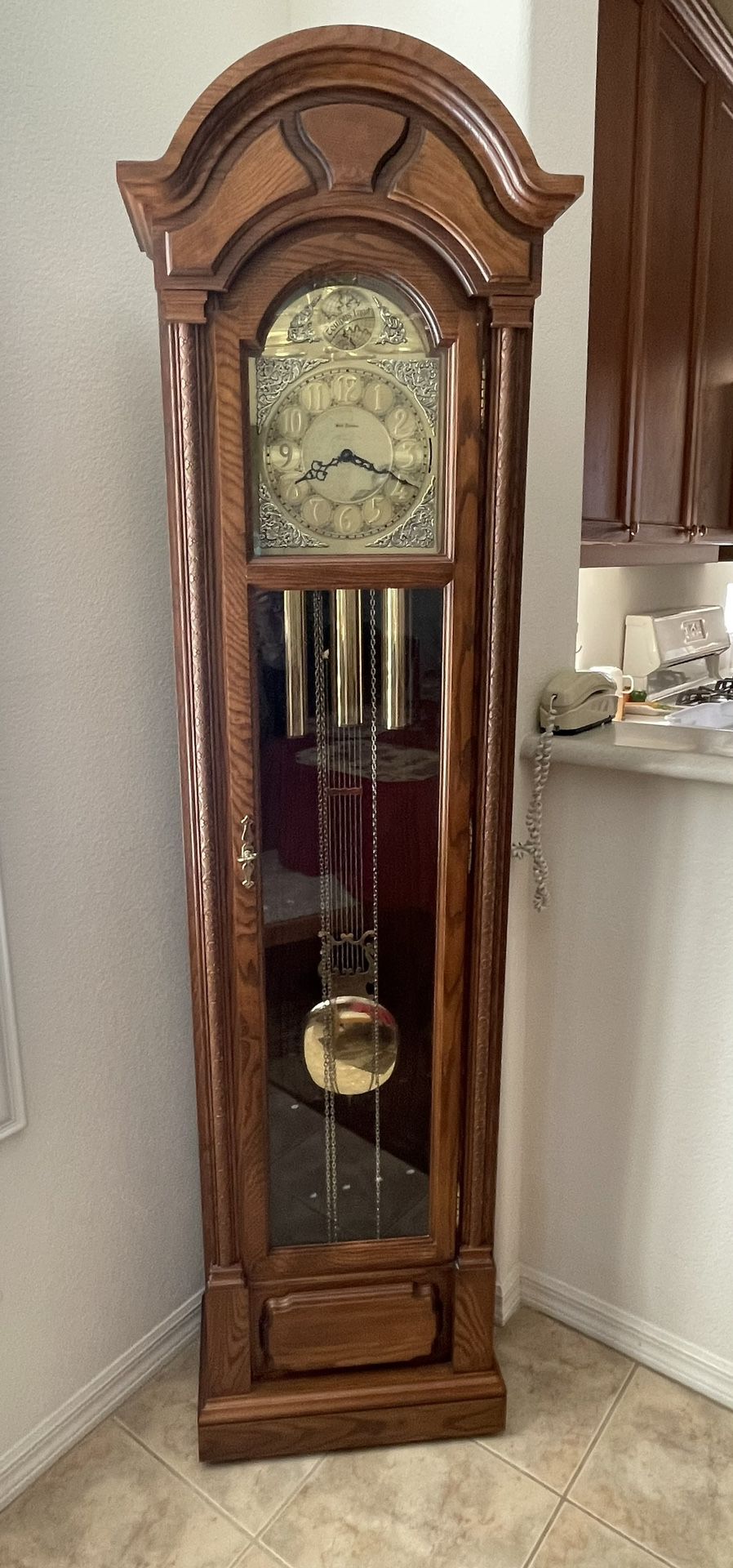 Seth Thomas Tempus Fugit Grandfather Clock