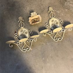 Candle Holders Soap Dish