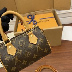 Louis Vuitton nano speedy size: 16x10x7.5cm(759)56