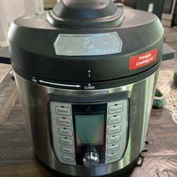Emeril Lagasse 8-Quart Pressure Cooker Y6D-AF-36 – Includes Air Fryer