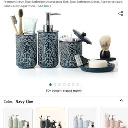 Bathroom accessories Set New $30