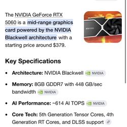 Nvidia Ge Force Rtx 5060