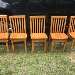PB Kids Wooden Chairs