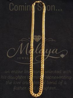 14k Yellow Gold 18" Necklace gf