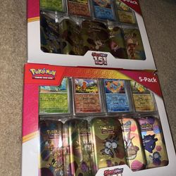 SEALED Pokemon 151 Magneton & Meowth Mini Tin Pack 