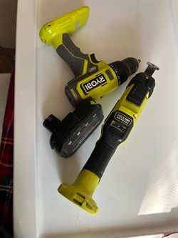 Ryobi Cordless Multi Tool And Drill With Battery
