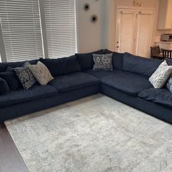 Blue Sectional