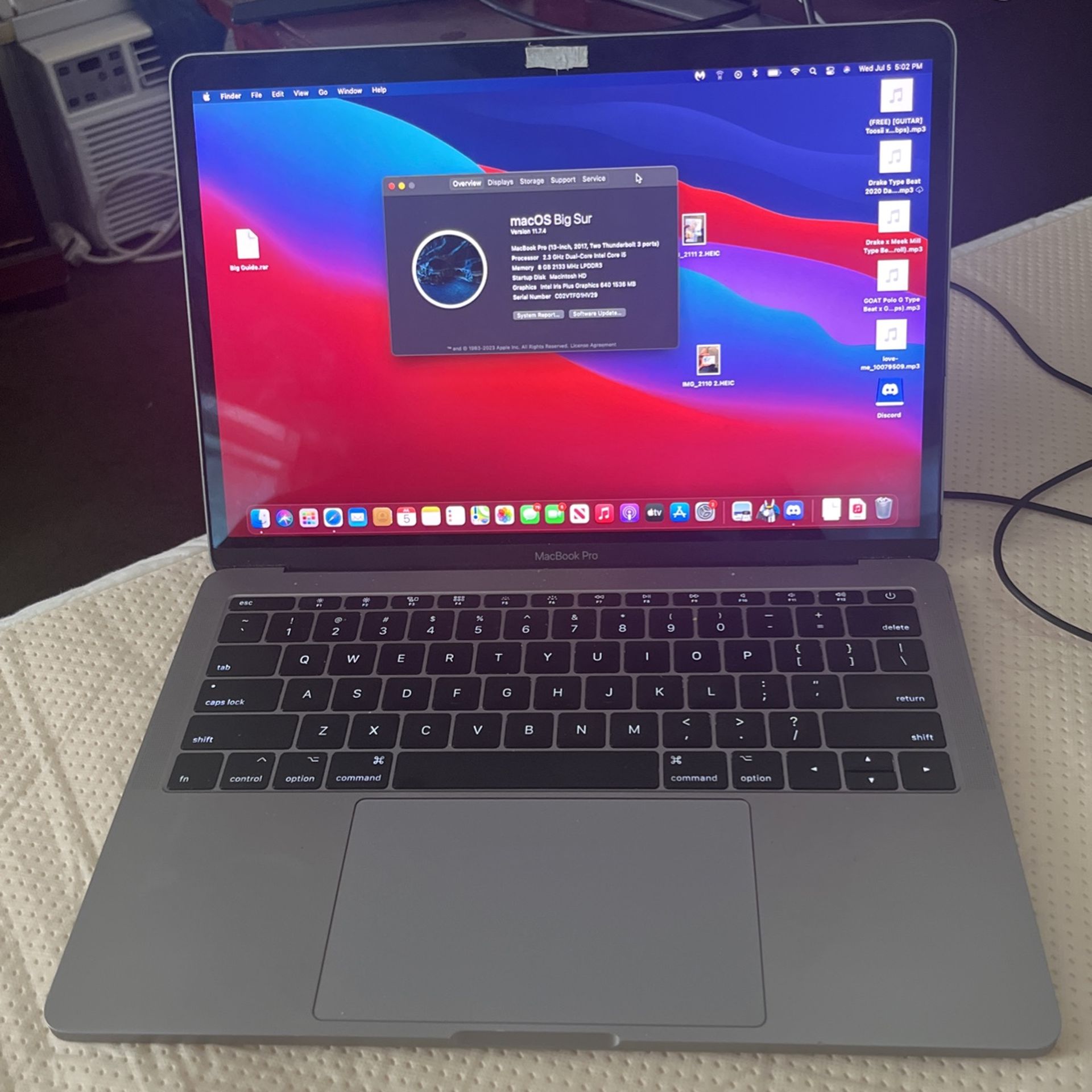 Used Macbook Pro 2017 