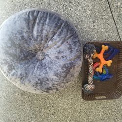 Dog Bed & Toys