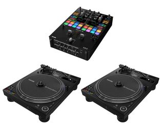 Pioneer DJ PLX-CRSS12 Hybrid Turntable Pkg w/ 2-Channel Performance