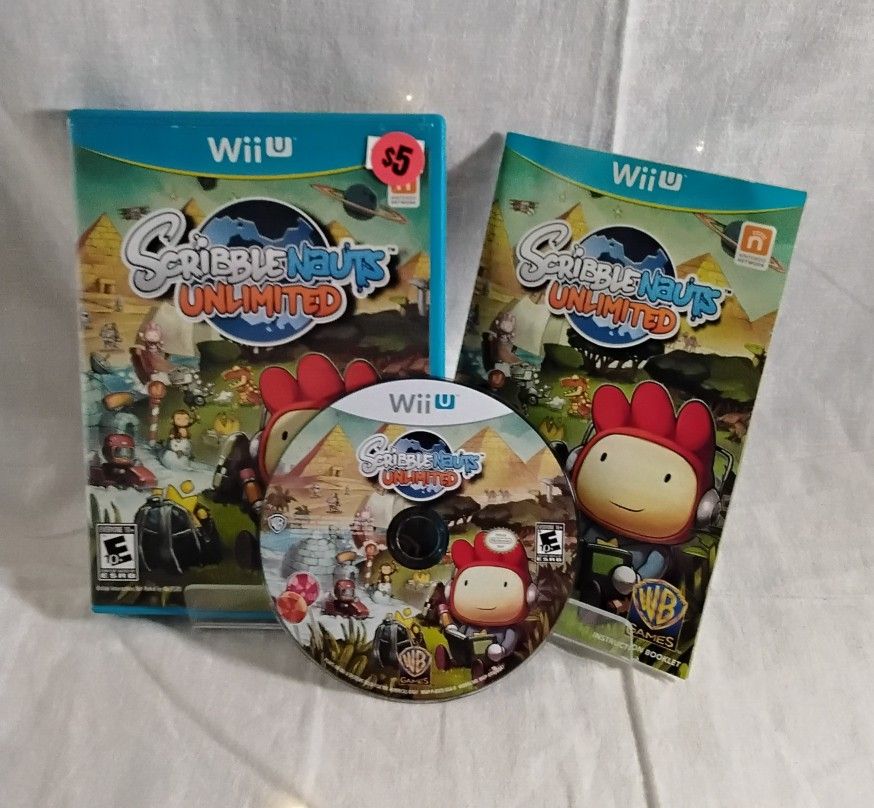 Scribblenauts Unlimited Nintendo Wii U (2012)