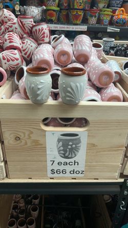 talavera shot glass $7 each $66 doz