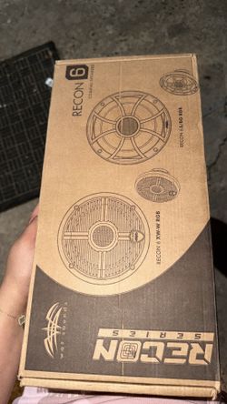 🔊 Wet Sounds Recon 6 Marine Speakers – New 🔊