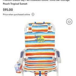 Tommy Bahama Backpack Beach Chair 