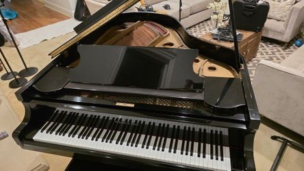 Shafer & Sons SS-60 Parlor Grand Piano (6'1") - Professional Series - Ebony Polish