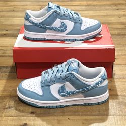 Nike Dunk Low Blue Paisley