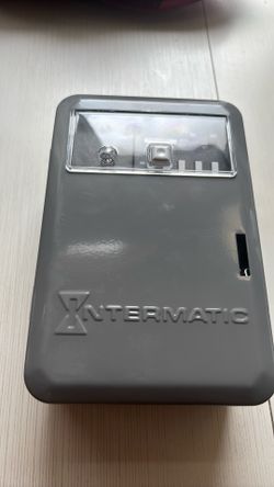 Calentador de agua eléctrico Intermatic, con cronómetro, Gris, EH40