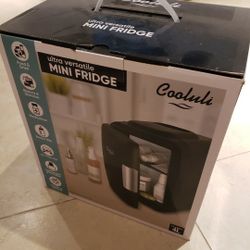 Cooluli Black 4L Mini Fridge