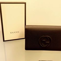 Black Gucci Clutch