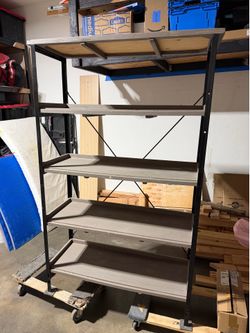 Custom Heavy-Duty Garage Shelving Unit – Handmade – 600 lb Capacity