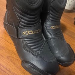 Alpinestars Stella Smx-1 Woman’s Motorcycle Boots Size 9 
