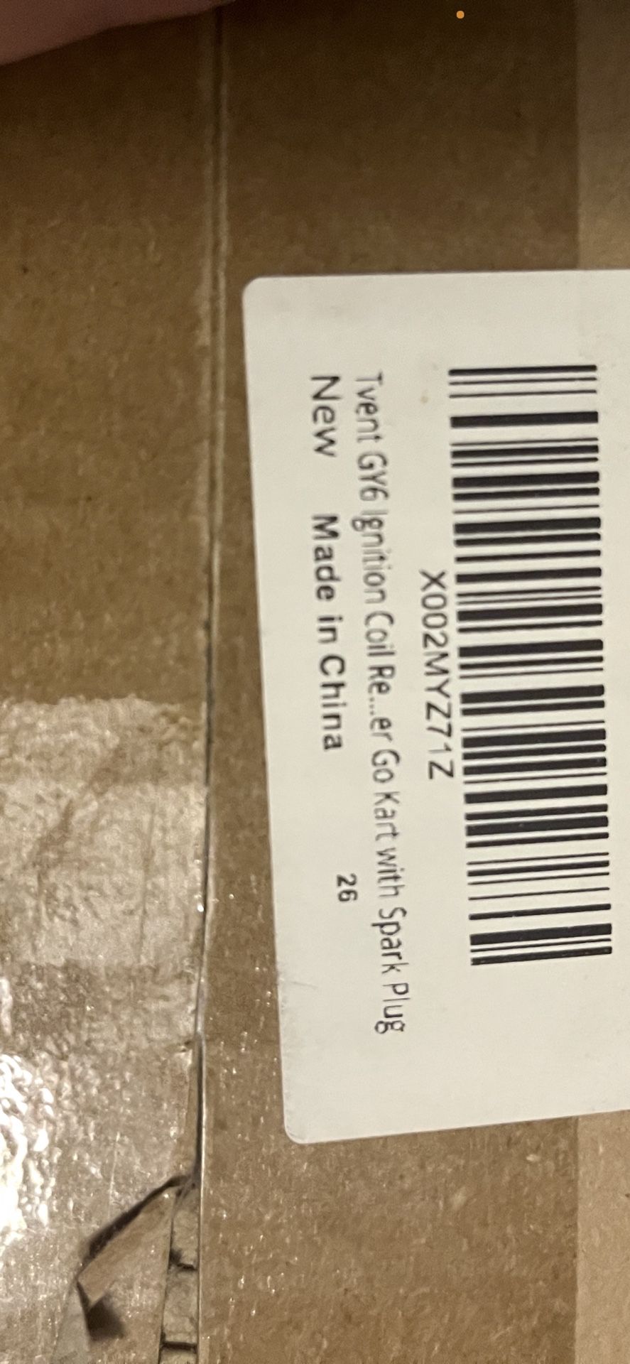 Tvent GY6 Ignition Coil (Go Kart) With 2 Spark Plugs