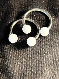 Surgical Steel Horseshoe Piercing