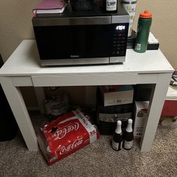White Desk With Drawer