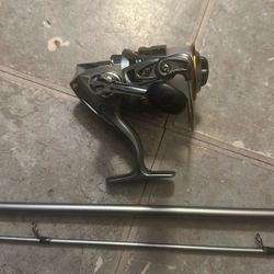 A New Fishing Pole And Real