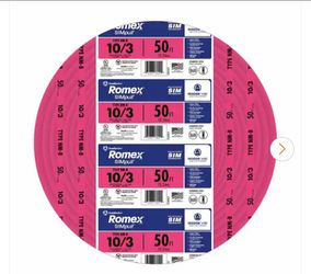 10/3 Romex 50ft
