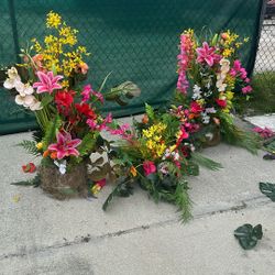 Tropical Theme Centerpiece. 