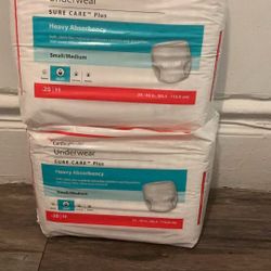 Adult Pull Up Diapers Size Small/medium 