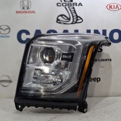 2015-2020 GMC YUKON HALOGEN WITH LED DRL HEADLIGHT LEFT DRIVER SIDE AFTER MARKET 