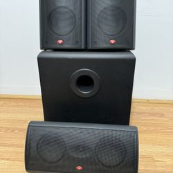 Cerwin-Vega 6 Piece Home Theater Speaker System