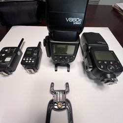 Godox V860 VING  Camera Flash Kit For Canon. 